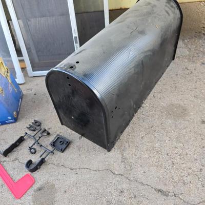 New titan doorknob, new mailbox, new porch light and adjustable window screens