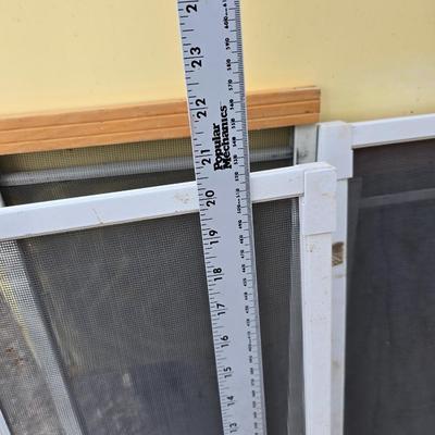 New titan doorknob, new mailbox, new porch light and adjustable window screens