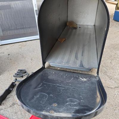 New titan doorknob, new mailbox, new porch light and adjustable window screens