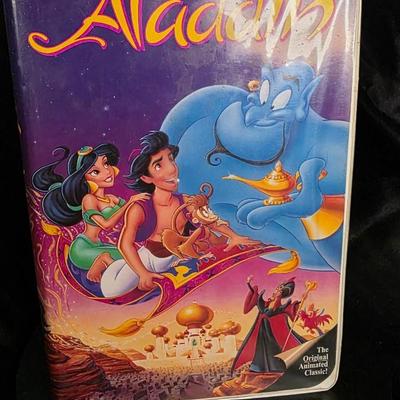 Rare Vintage Walt Disney’s Aladdin Black Diamond Edition VHS (1992) – The Classics Collection Iconic 90s Disney Treasure