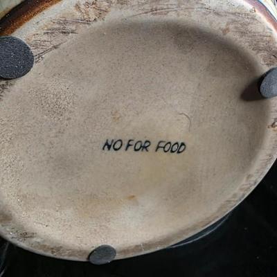 Handcrafted Vintage Ceramic Vessel with Ornate Scrollwork and Rustic Earthen Glaze