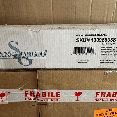 Empress gold tile by sangiogrio