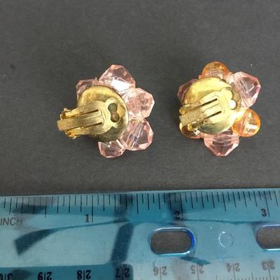 Vintage made in West Germany clip on earrings
