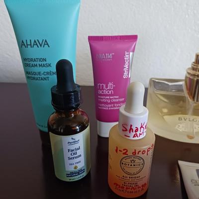 BOOSTER SERUM, FACIAL OIL SERUM, SKIN TONE CORRECTOR, BULGARI COLOGNE AND MORE