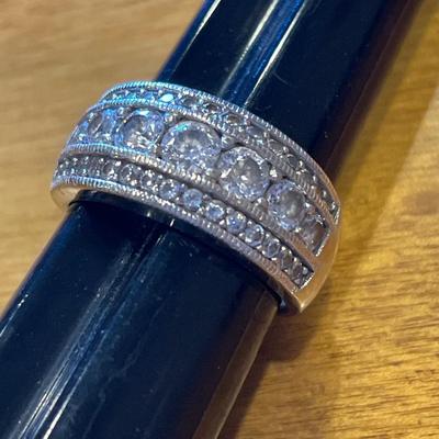 Sterling CZ ring