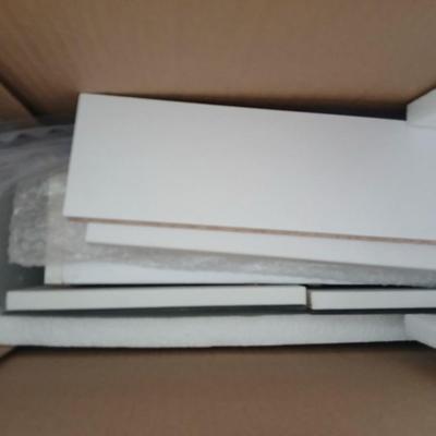 Brand new white 3 mirror bathroom medicine cabinet