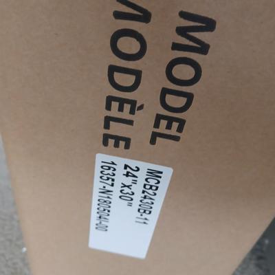 Brand new white 3 mirror bathroom medicine cabinet