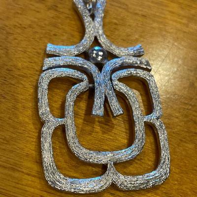 Vintage Avon Mayan necklace and rose necklace