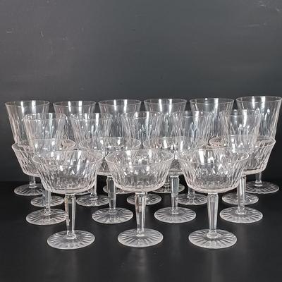 LOT 227: Lenox Crystal Glassware