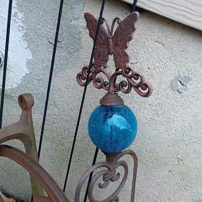 LOT 232: Metal Lawn Ornaments