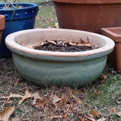 LOT 233: Set of (5) Pottery Planters