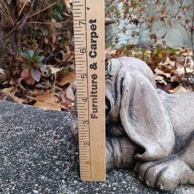 LOT 238: Pottery Dog Lawn Ornament