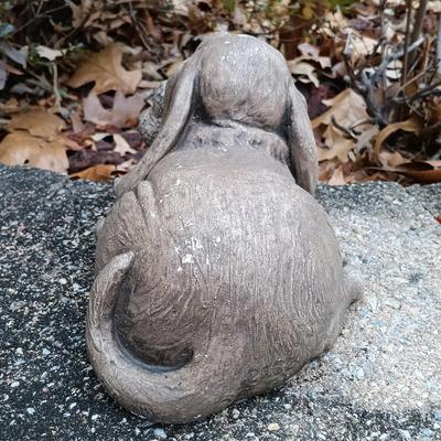 LOT 238: Pottery Dog Lawn Ornament