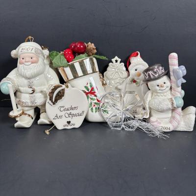 LOT 224: Collection of Lenox Ornaments