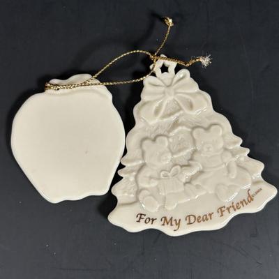 LOT 224: Collection of Lenox Ornaments