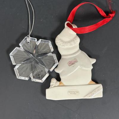 LOT 224: Collection of Lenox Ornaments