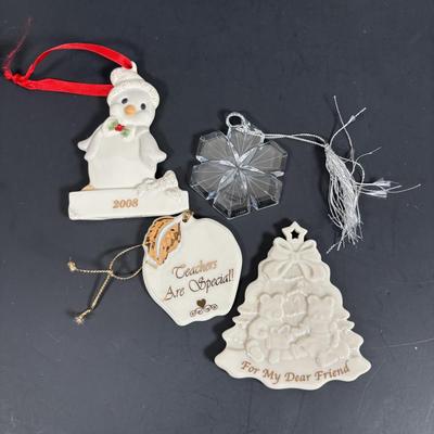 LOT 224: Collection of Lenox Ornaments