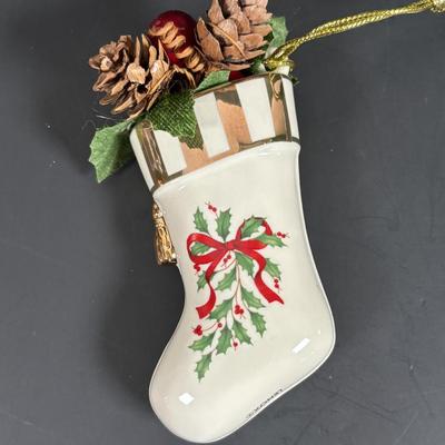 LOT 224: Collection of Lenox Ornaments