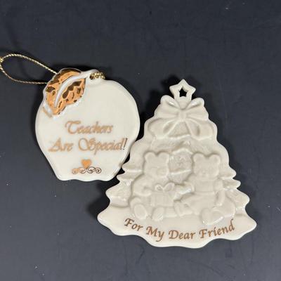 LOT 224: Collection of Lenox Ornaments