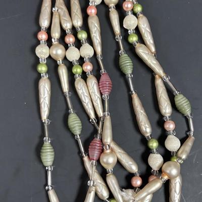 LOT 245: Annalee Ornaments, Stained Glass Angel, Crystal Tree, Father Christmas Ornament & More