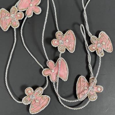 LOT 245: Annalee Ornaments, Stained Glass Angel, Crystal Tree, Father Christmas Ornament & More