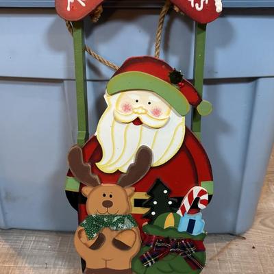 LOT 249: Holiday Signs & More