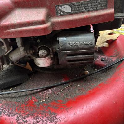 LOT 252: Untested Toro Walk Behind Lawn Mower: 22in Recycler, Model 20016 per Barcode