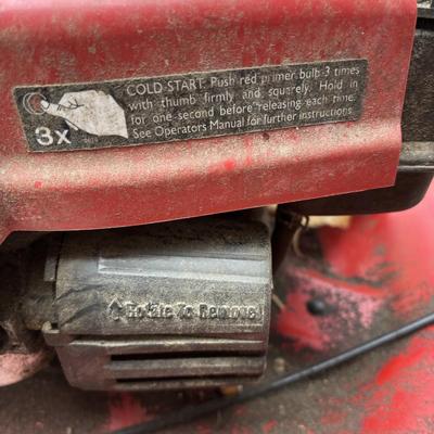 LOT 252: Untested Toro Walk Behind Lawn Mower: 22in Recycler, Model 20016 per Barcode