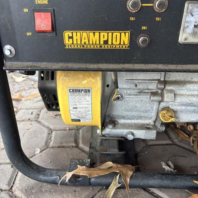 LOT 253 Untested Champion 4000/3500-Watt Generator