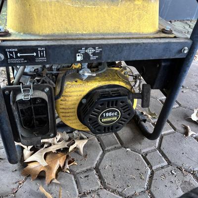 LOT 253 Untested Champion 4000/3500-Watt Generator