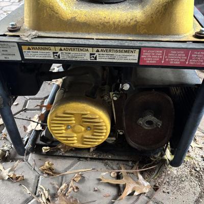 LOT 253 Untested Champion 4000/3500-Watt Generator