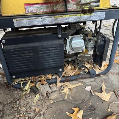 LOT 253 Untested Champion 4000/3500-Watt Generator