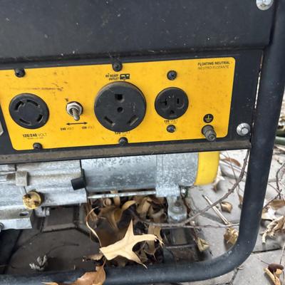 LOT 253 Untested Champion 4000/3500-Watt Generator