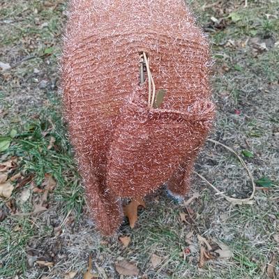 LOT 256: Rudolph the Red-Nose Reindeer Lawn Ornament