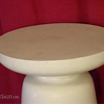 LOT 86D: MID CENTURY MODERN ITALIAN METAL TABLE OR STOOL
