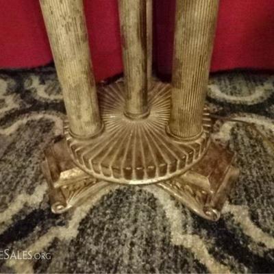 LOT 81: NEOCLASSICAL TORCHIERE FLOOR LAMP