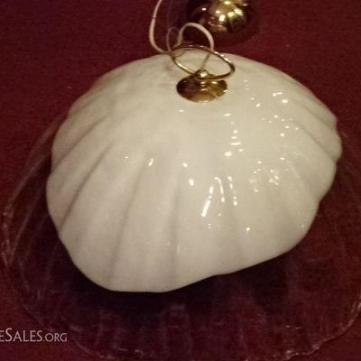 LOT 72C: MAZZEGA MURANO GLASS PENDANT LIGHT