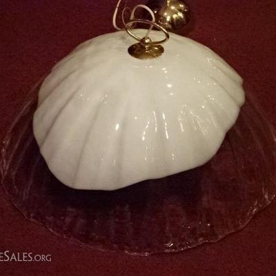 LOT 72C: MAZZEGA MURANO GLASS PENDANT LIGHT