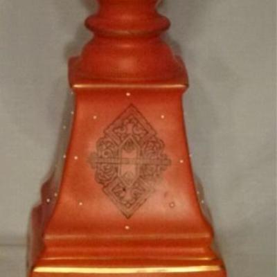 LOT 83A: PAIR MID CENTURY CERAMIC LAMPS