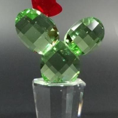 LOT 113B: RETIRED SWAROVASKI CRYSTAL CACTUS