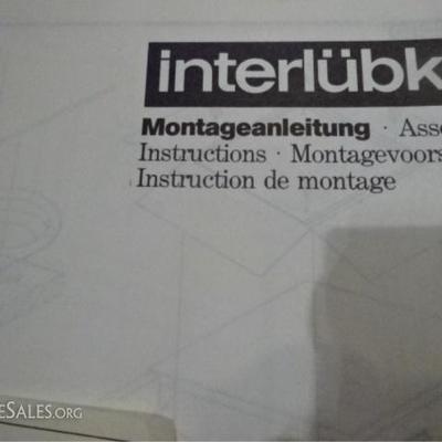 LOT 87C: INTERLUBKE LIGHTED BAR CABINET
