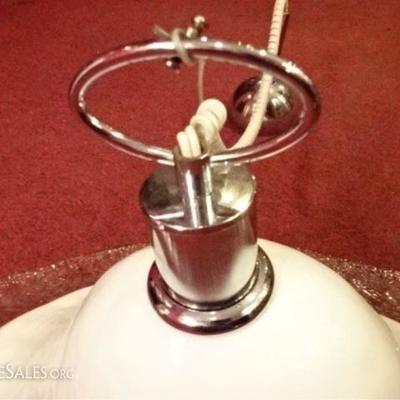 LOT 120A: MAZZEGA MURANO GLASS PENDANT LIGHT