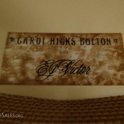 LOT 54: CAROL HICKS BOLTON EJ VICTOR SOFA -2 AVAILABLE SEPARATELY!