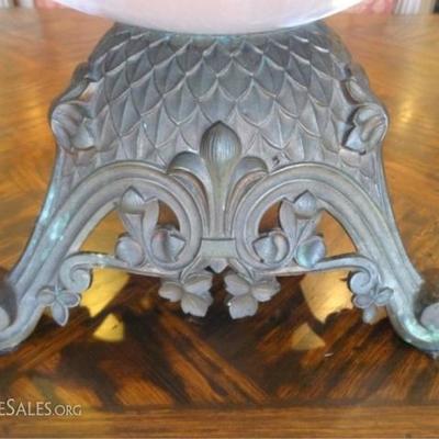 LOT 23E: HUGE CRYSTAL BALL WITH STAND