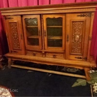 LOT 118C: 1920's SPANISH COLONIAL REVIVAL CABINET