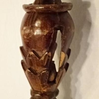LOT 86C: AFRICAN CARVED WOOD WALKING STICK