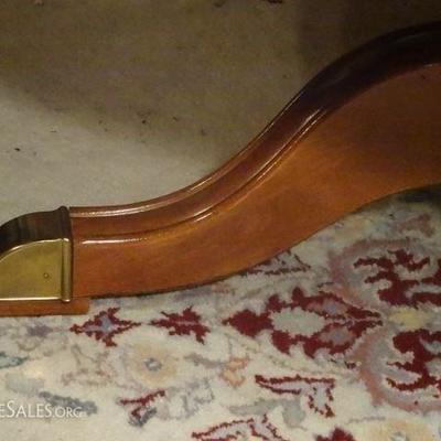 LOT 52: REGENCY STYLE INLAID COFFEE TABLE