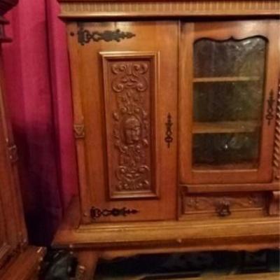 LOT 118C: 1920's SPANISH COLONIAL REVIVAL CABINET