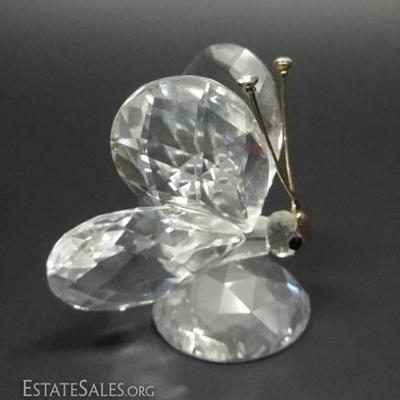 LOT 58A: SWAROVSKI CRYSTAL BUTTERFLY