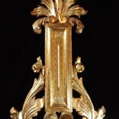 LOT 81D: BAROMETER / THERMOMETER